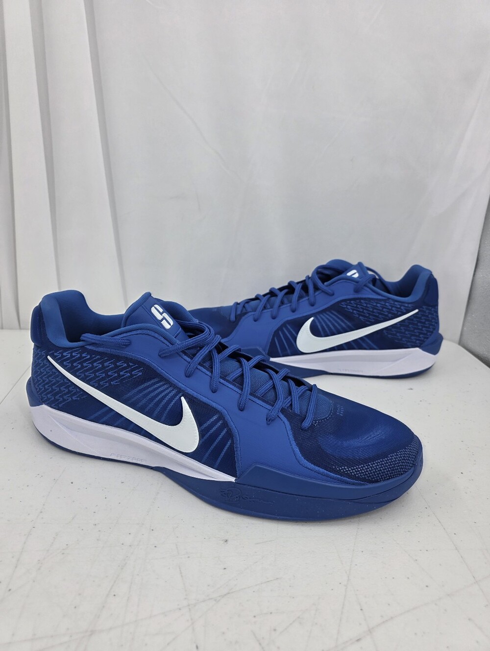 New Nike‎ Sabrina 2 TB Basketball Men's 18.5 Blue Game Royal White HF3234-400.